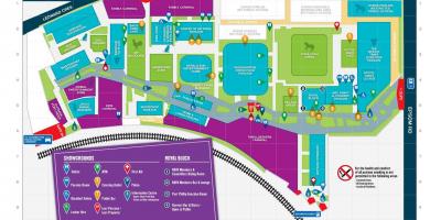 Harta Melbourne Expo
